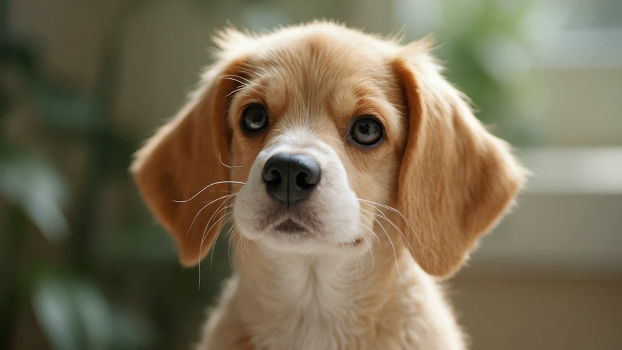Beagle after grooming
