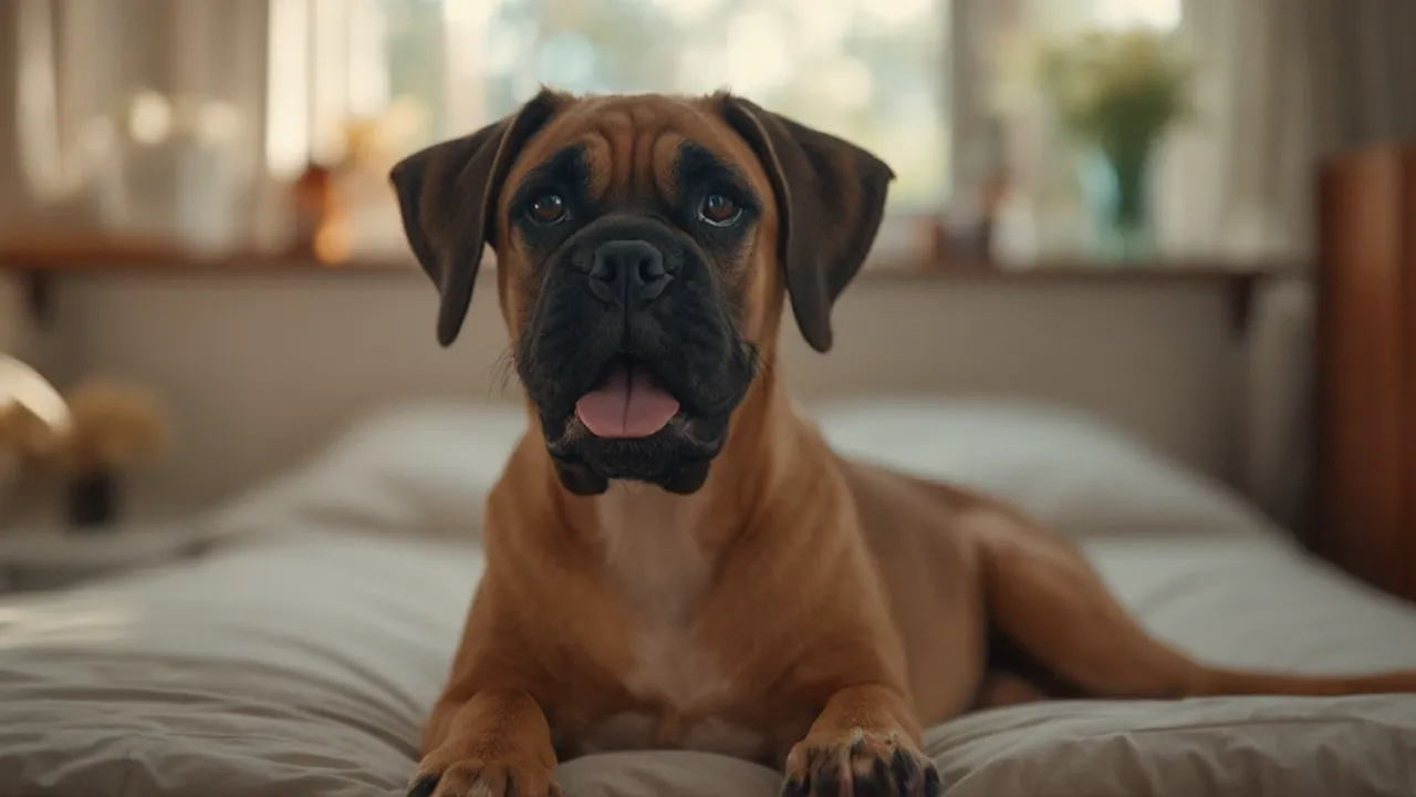 Boxer after grooming