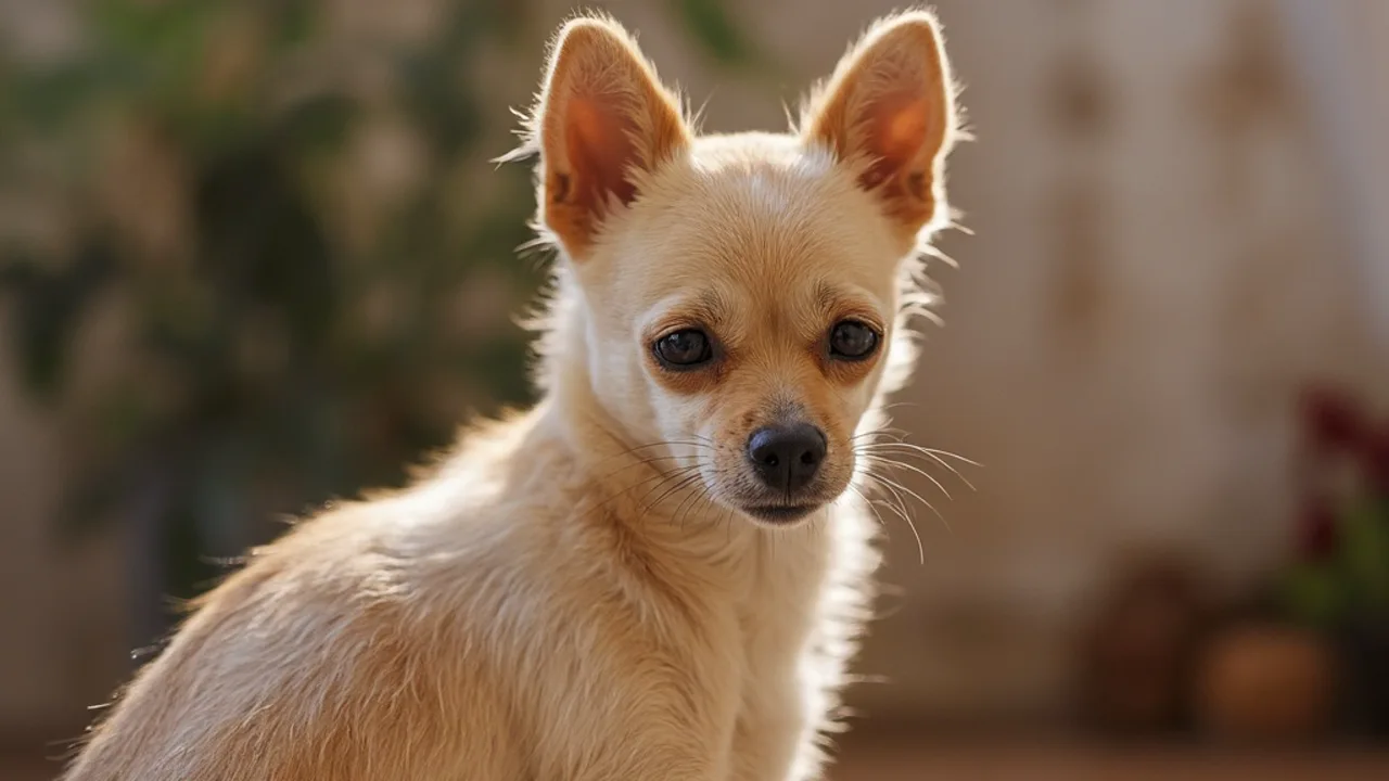Chihuahua after de-matting grooming