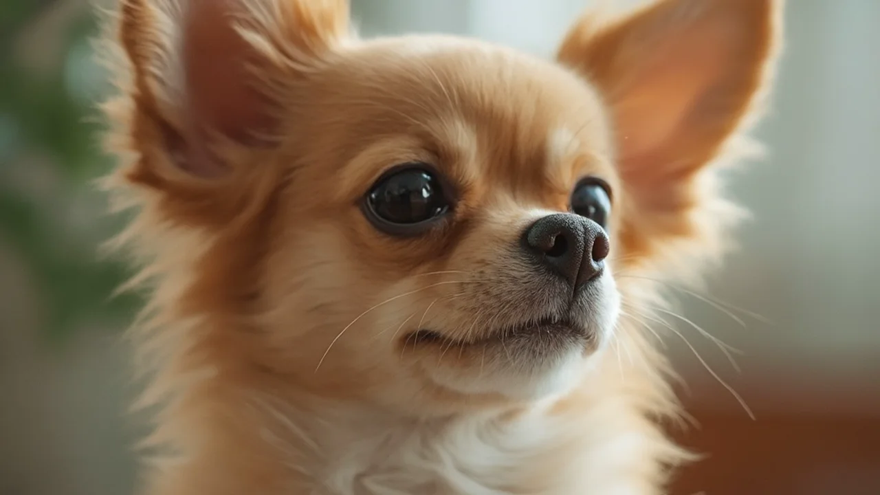 Chihuahua before grooming