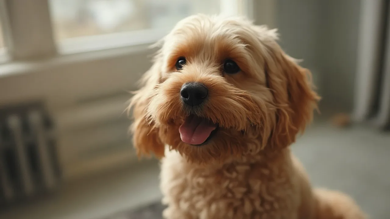Cocker Spaniel after grooming