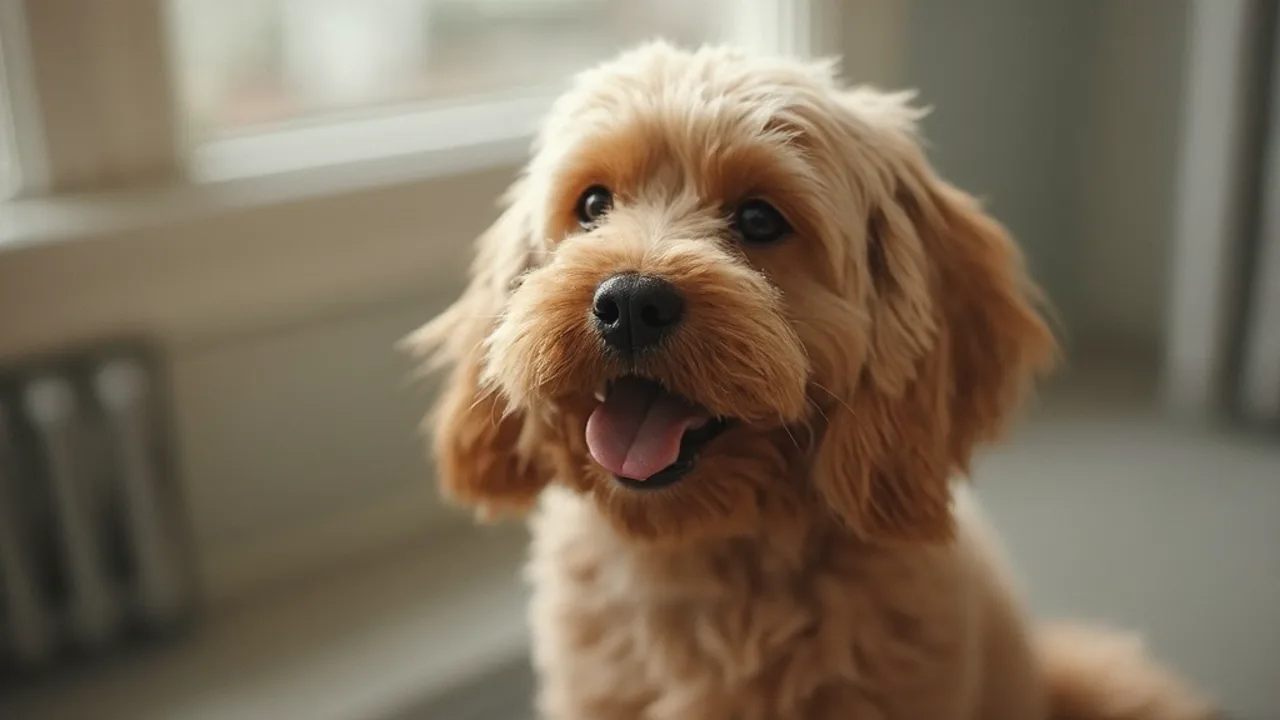 Cocker Spaniel before grooming