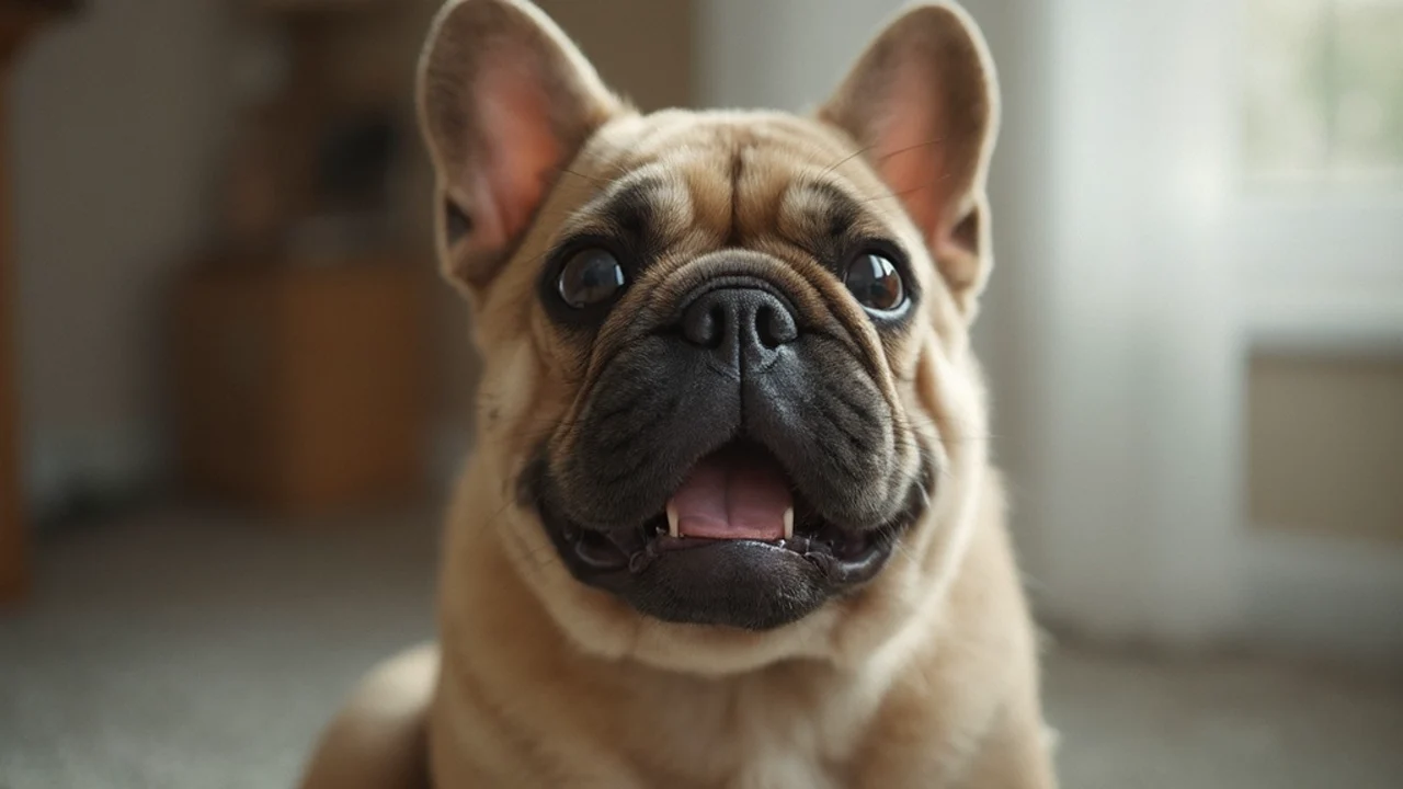 French Bulldog before grooming