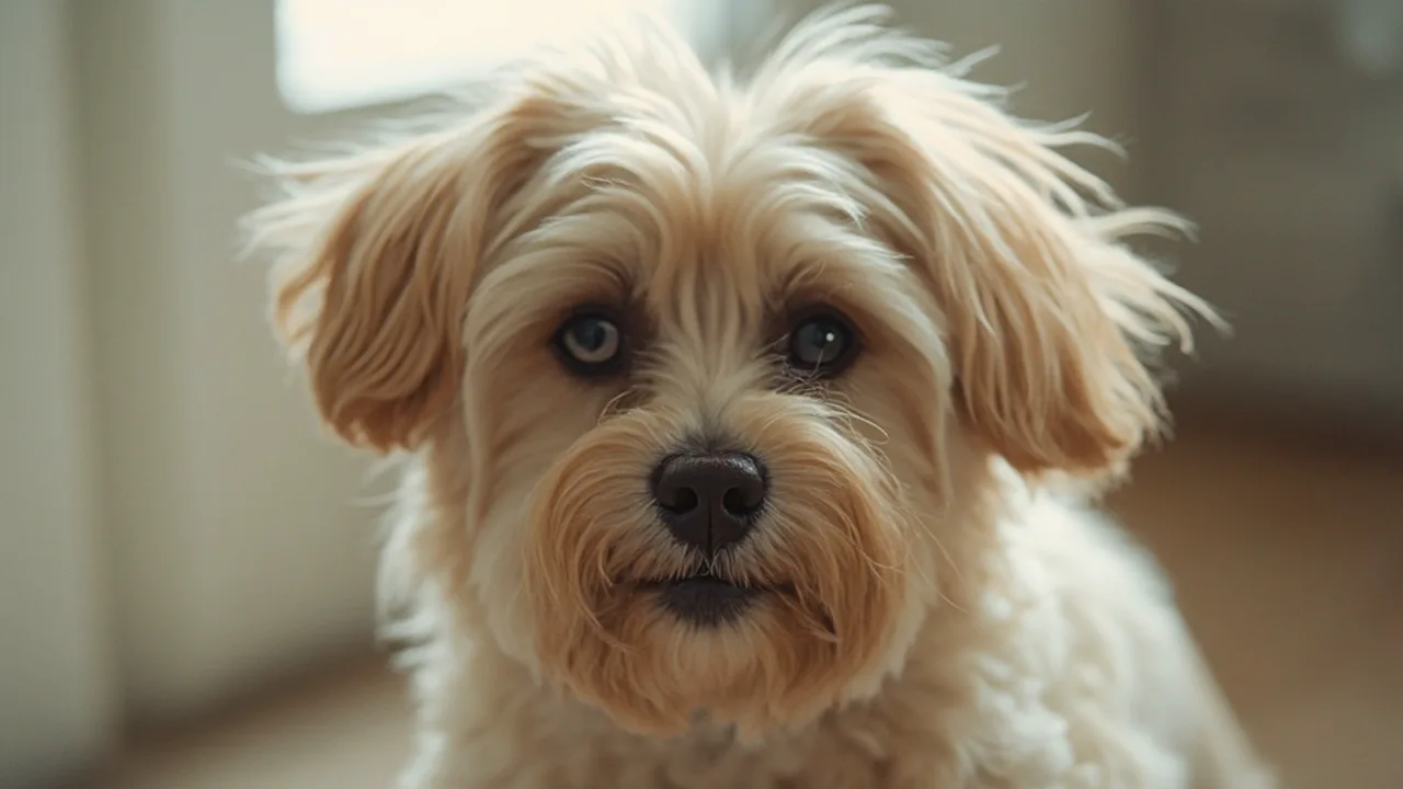 Havanese after maintenance trim grooming