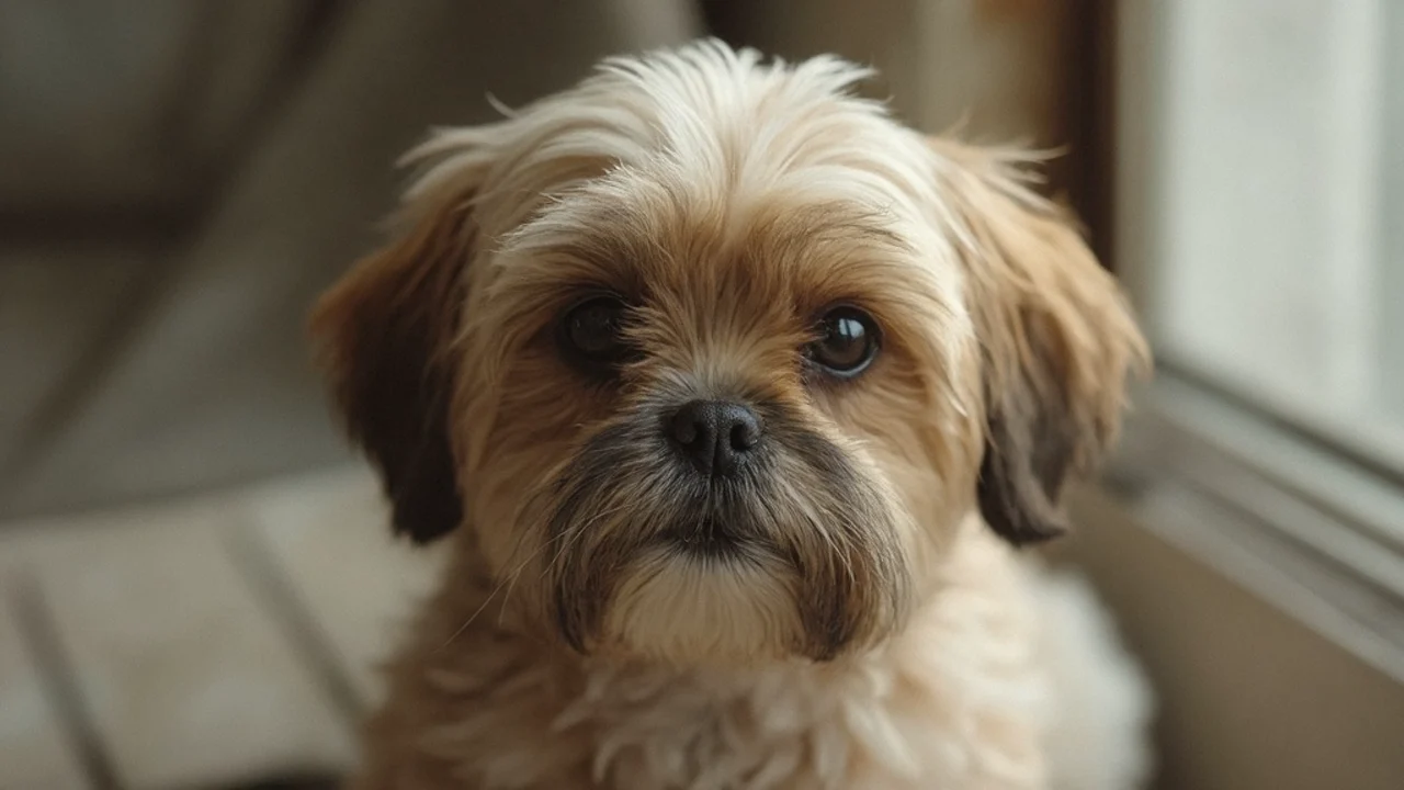 Shih Tzu before grooming