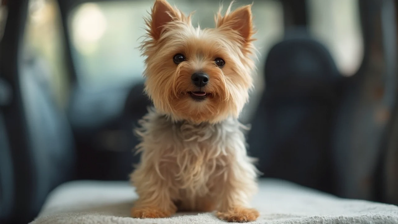 Yorkshire Terrier before grooming